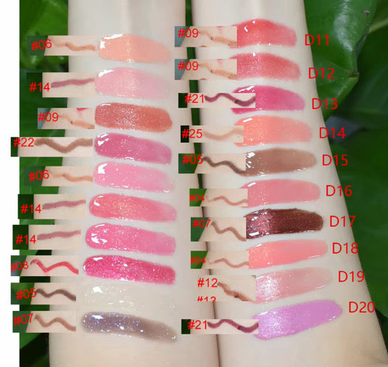 Lip Gloss- Lip Liner Set